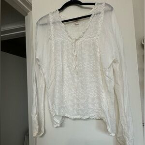 Sundance White Blouse